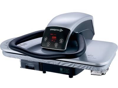 Speedypress 71HD Silver, Prensa de planchado a vapor. 12 veces el tamaño de una plancha normal