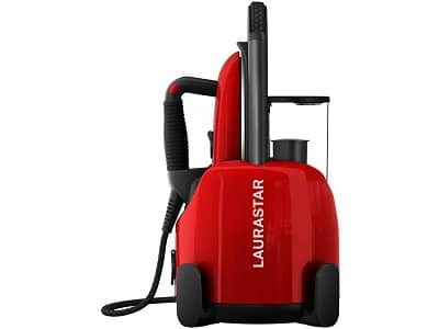 Compacta y ligera, Laurastar Lift Original Red es el primer generador de vapor con mango portátil