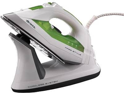 Ariete 6236 Freestyle 2 en 1 - Plancha de vapor con y sin cable. También vapor vertical. 2400 vatios