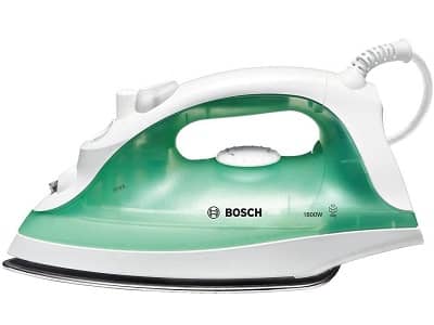 Bosch TDA2315 Plancha de Vapor continuo ajustable de forma variable para el cuidado óptimo de todos los tejidos