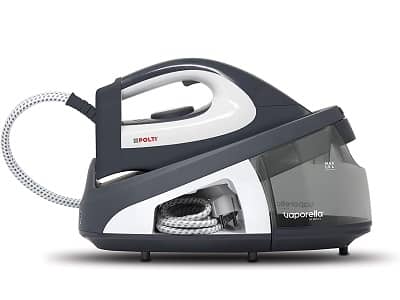 Polti Vaporella Simply VS10.12, Plancha generador de vapor con depósito extraíble, Función eco, Autonomía ilimitada