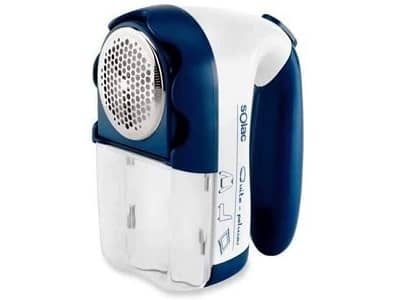 Solac H101 - Quitapelusas electrico o a pilas con cabezal de corte con diámetro amplio
