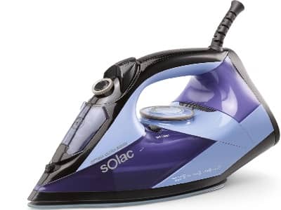 Solac Optima Ultra 3000 Ceramic Plancha de Vapor, W, Morado, 3000 W