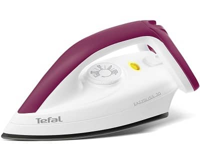 Tefal FS 4030 Plancha Seca - Plancha seca para planchar de manera clásica ligera y maniobrable. 1200 vatios