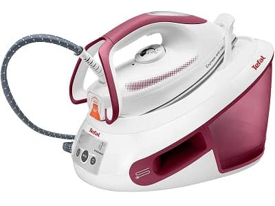 Tefal Express Anti-Calc SV8012 - Centro de Planchado de Vapor. Potente con colector de cal extraíble. 2800 vatios