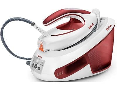 Tefal Express Anti-Calc SV8030 - Estación de planchado extrafuerte. Suela con propiedades deslizantes únicas. 2800 W