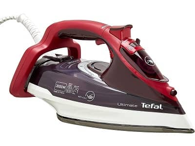 Tefal Ultimate Anti-Calc FV9775 Plancha de vapor que logra resultados perfectos. Con colector anti-cal Tefal. 3000 W