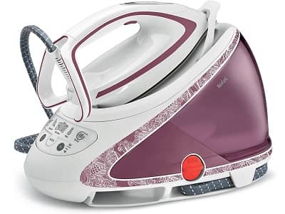 Tefal Pro Express Ultimate GV9560 - La potente estación de planchado con vapor de larga duración, Vapor vertical, 2400 W